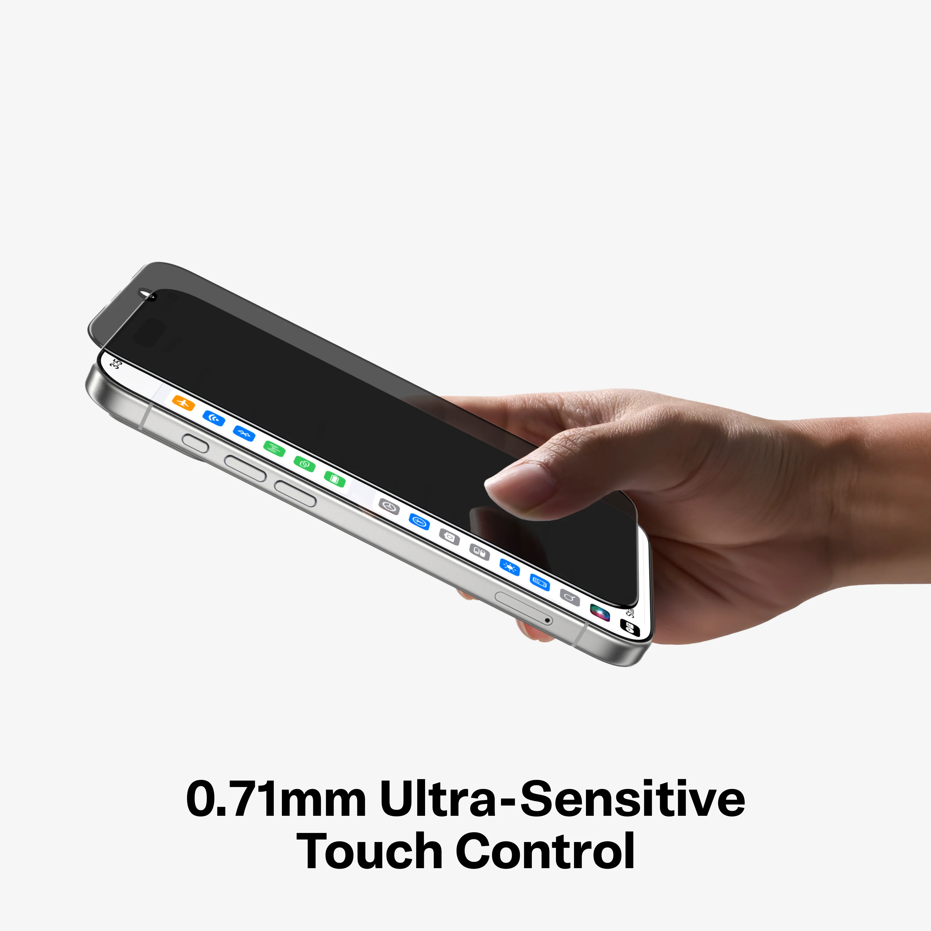 GlassGo Privacy Screen Protector for iPhone 17 Pro Max - Image 3
