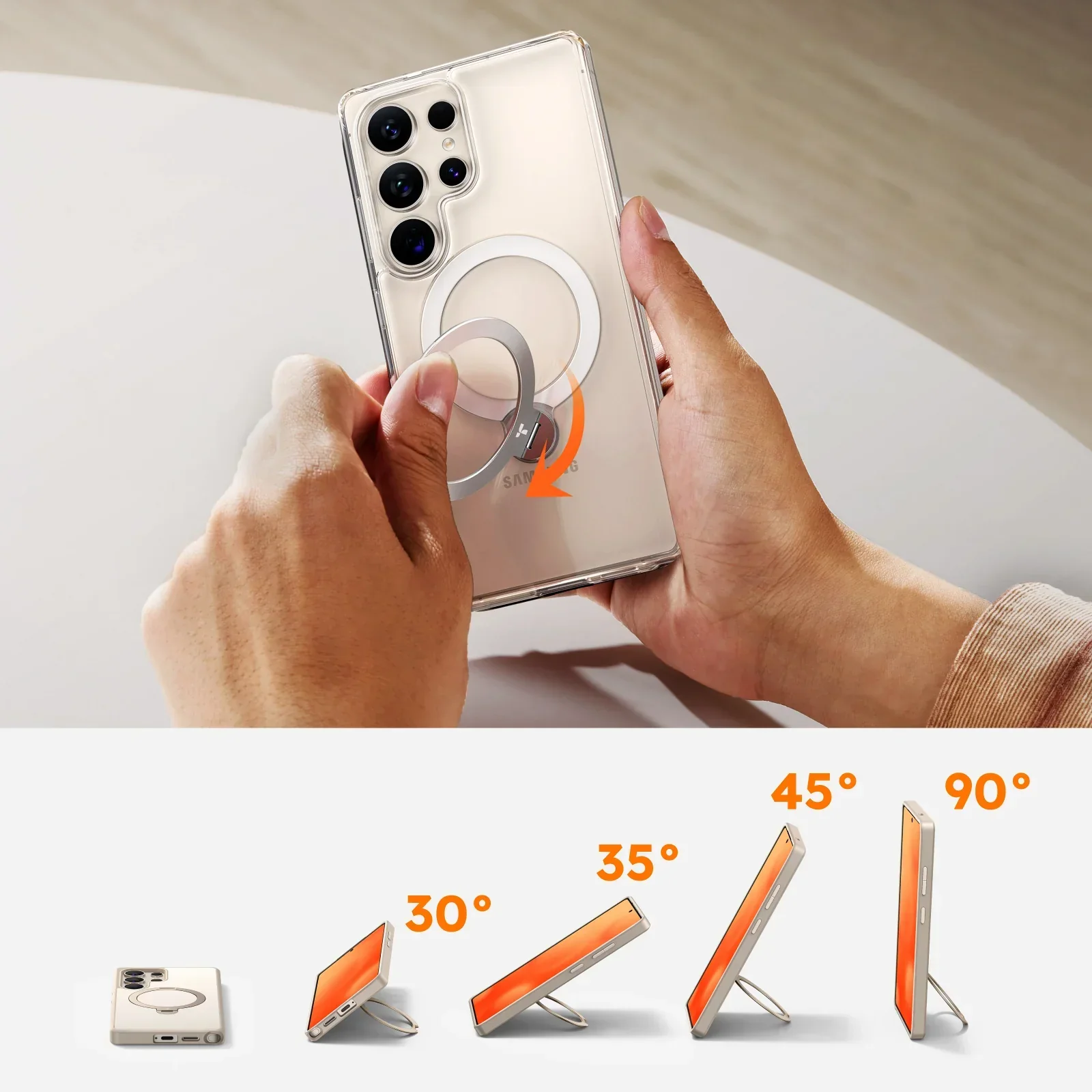 Ostand Q3 Spin for Samsung S25 Ultra - Image 4