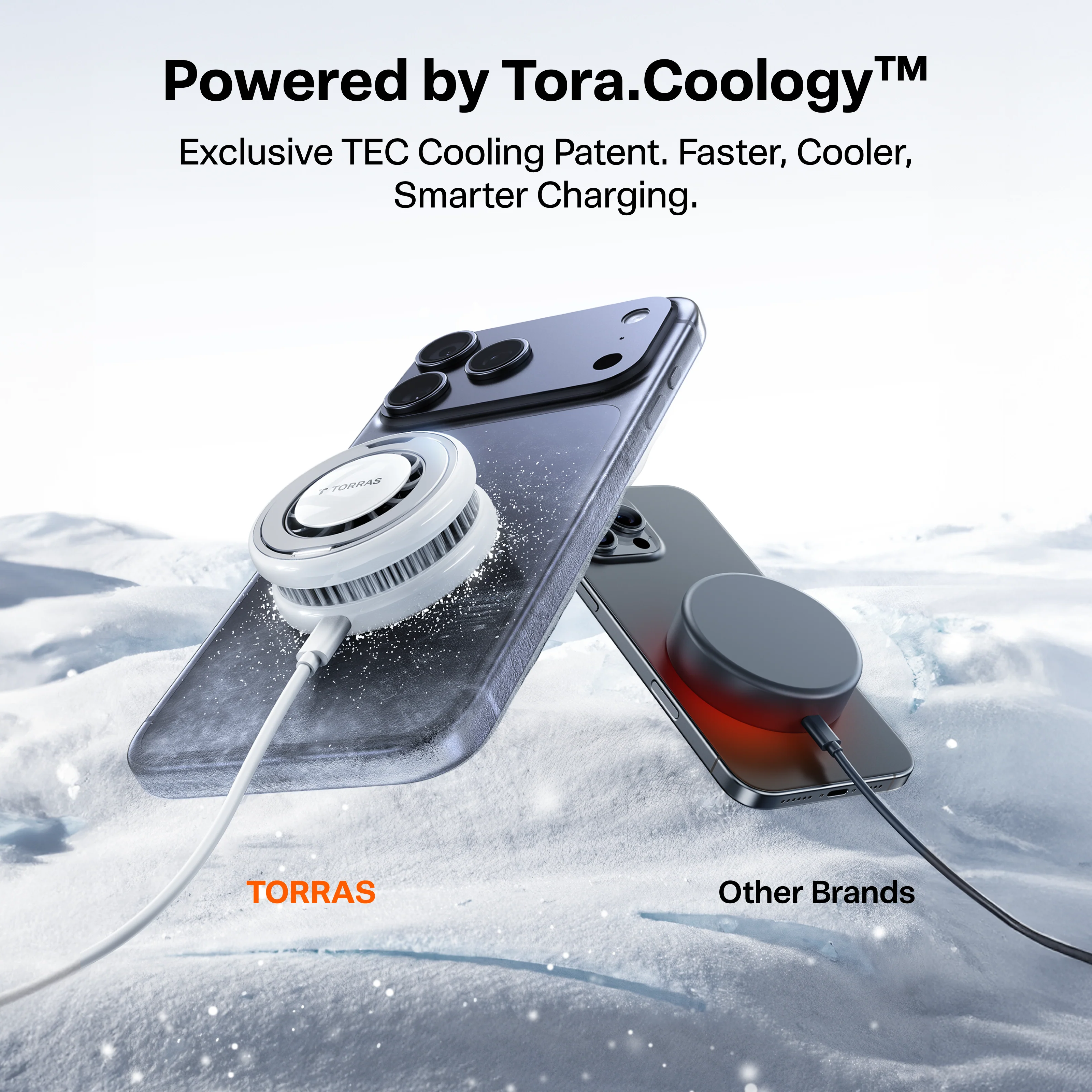 [US Only] PolarCircle Qi2 25W TEC Cooling Wireless Charger with Adapter - Image 7